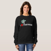 Sweatshirt J'aime la construction de cloison sèche Conteur de (Devant entier)