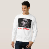 SWEATSHIRT J'AIME LA GRAND-MAMAN ! (Devant entier)