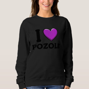 Sweatshirt J'aime la nourriture mexicaine Pozole  6