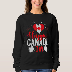 Sweatshirt J'aime le Canada Joyeux fête du Canada 5