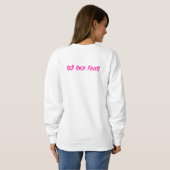 Sweatshirt J'aime le désert (Dos entier)