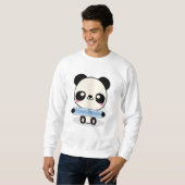 Sweatshirt J'aime le panda (Devant entier)