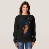 Sweatshirt J'Aime Le Pickleball Et Les Chats (Devant entier)