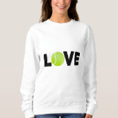 Sweatshirt J'aime le tennis (Devant)