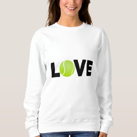Sweatshirt J'aime le tennis (Devant)