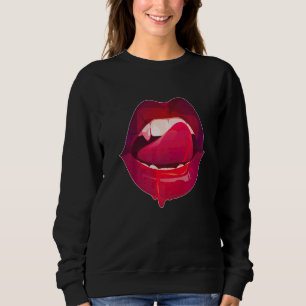 Sweatshirt J'aime les gens quand ils crient les crocs de vamp