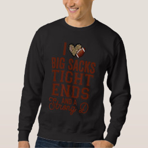 Sweatshirt J'Aime Les Grands Sacs, Les Extrémités Serrées Et