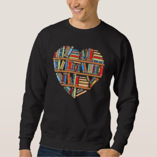 Sweatshirt J'Aime Les Livres Coeur Des Livres
