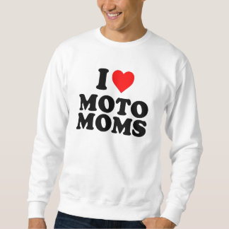 Sweatshirt j'aime les mamans moto