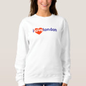 Sweatshirt J'aime Londres (Devant)