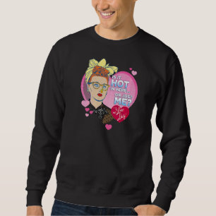 Sweatshirt J'Aime Lucy Hot