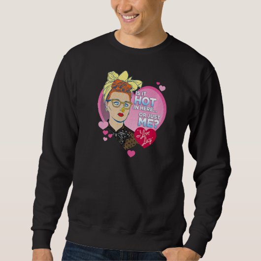 Sweatshirt J'Aime Lucy Hot (Devant)