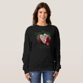 Sweatshirt J'aime Lucy Joyeuses Fêtes (Devant entier)