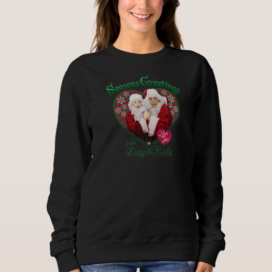 Sweatshirt J'aime Lucy Joyeuses Fêtes (Devant)