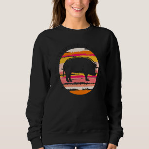 Sweatshirt J'aime me faire frotter les fesses et mon porc eff