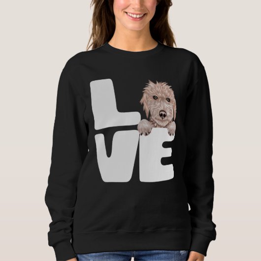 Sweatshirt J'Aime Mon Bedlington Terrier Dog (Devant)