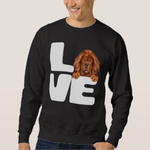 Sweatshirt J'Aime Mon Chien Mastiff Tibétain