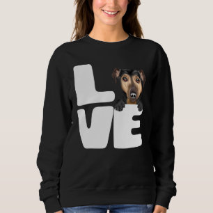 Sweatshirt J'Aime Mon Chien Terrier De Manchester