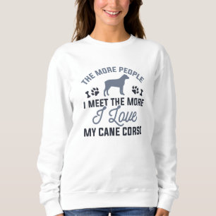 Sweatshirt J'Aime Mon Corso De Canne