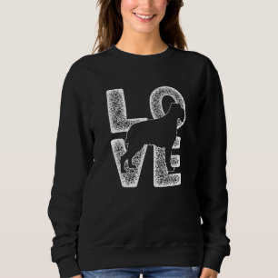 Sweatshirt J'Aime Mon Pointeur À poils durs Griffon Chien Thè