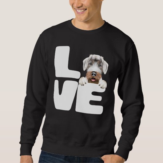 Sweatshirt J'Aime Mon Sealyham Terrier Chien (Devant)