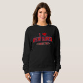 Sweatshirt J'Aime New Haven Connecticut (Devant entier)