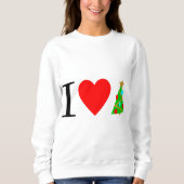 Sweatshirt J'aime Noël  (Devant)