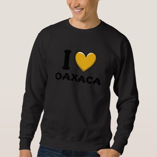 Sweatshirt J'aime Oaxaca Mexique 6 (Devant)