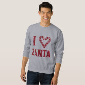 Sweatshirt J'aime Père Noël (Devant entier)
