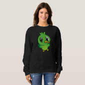 Sweatshirt J'Aime Vraiment Les Colibris (Devant entier)