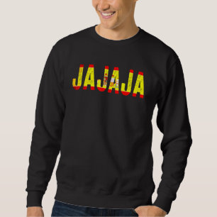 Sweatshirt Jajaja - Drapeau Hilarié Espagnol Et Mexicain