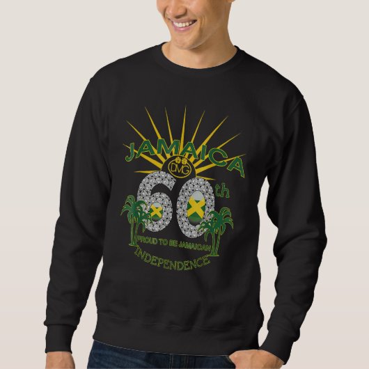 Sweatshirt Jamaica 60th Independence Proud To Be Jamaican 4 (Devant)
