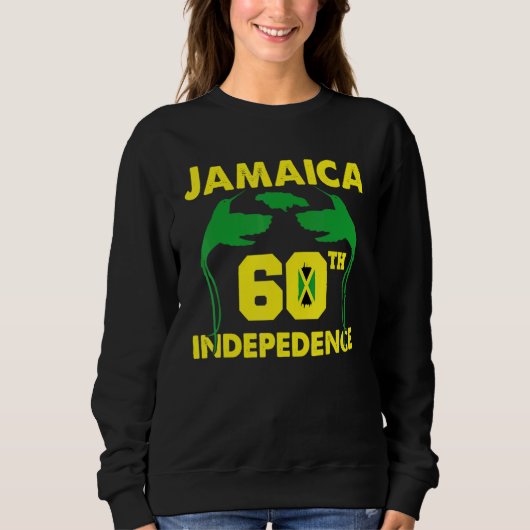 Sweatshirt Jamaica 60th Independence Proud To Be Jamaican 7 (Devant)