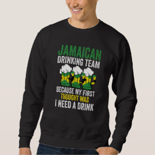 Sweatshirt Jamaïcain Jamaïcain Jamaïcain drin