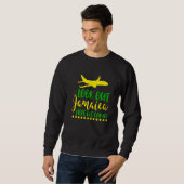 Sweatshirt Jamaïcain Regardez La Jamaïque Nous Venons (Devant entier)