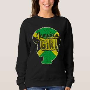 Sweatshirt Jamaïcaine Fier Jamaïque Femmes Vintage Jamaïque