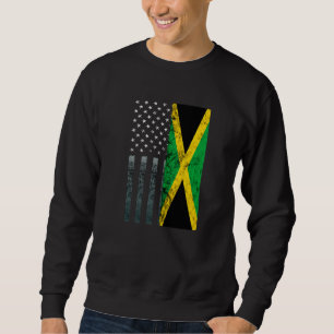 Sweatshirt Jamaïque American Grosses Racines Jamaïcaines Carr