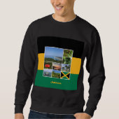 Sweatshirt Jamaïque - Collage photo (Devant)