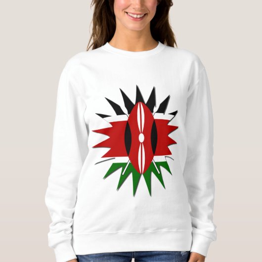 Sweatshirt Jambo Kenya Hakuna Matata (Devant)