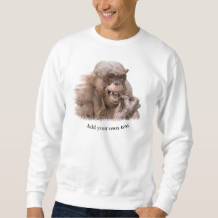 Sweatshirt Jambo The Hairless Chimp (modifier votre propre te