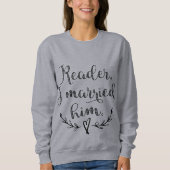 Sweatshirt Jane Eyre Reader Je L'Ai Marié (Devant)