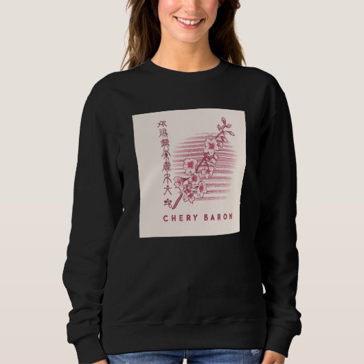 Sweatshirt Japan Artwork Cherry Blossom For Men (Devant)