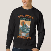 Sweatshirt Japanese Aesthetic  You Must Conquer Everything  O (Devant)