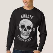 Sweatshirt Japanese Skull Karate (Devant)