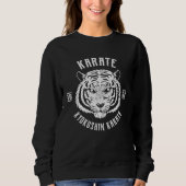 Sweatshirt Japanese Tiger  Karate (Devant)