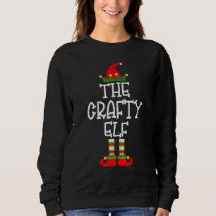 Sweatshirt Jardin de Noël du groupe d'elfes créatifs