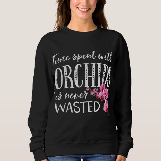 Sweatshirt Jardin des orchidées Jardin-cadeau jardiner Tee Fl (Devant)