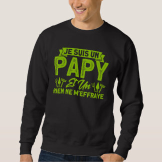 Sweatshirt Jardin d'hommes Jardinier Jardin ouvrier Papy Et