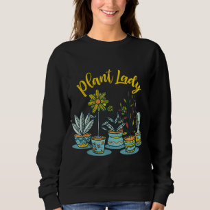 Sweatshirt Jardin Nature Plantes Hoarding Femmes Filles Cadea