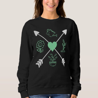 Sweatshirt Jardinage Gardener Plante Lover